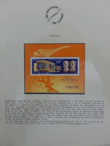 Motiv Geschichte der Luftfahrt im Lindner Album #LZ940