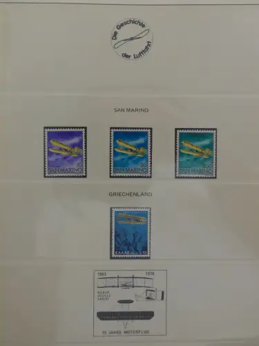 Motiv Geschichte der Luftfahrt im Lindner Album #LZ940