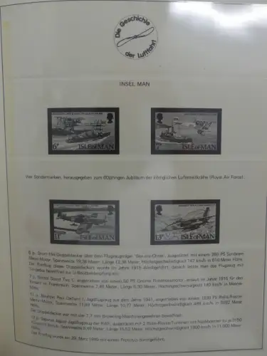 Motiv Geschichte der Luftfahrt im Lindner Album #LZ940