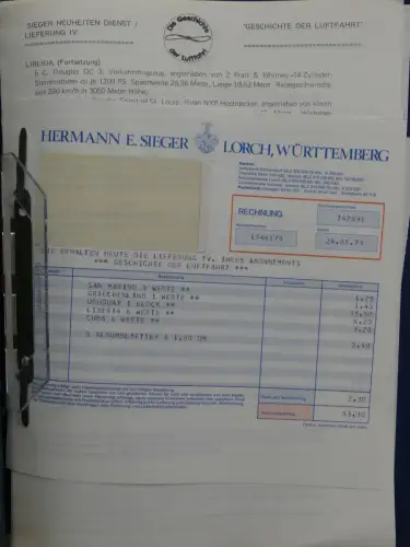 Motiv Geschichte der Luftfahrt im Lindner Album #LZ940