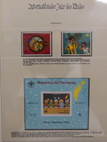 Motiv Internationales Jahr der Jugend in 2 Lindner Vordrucken #LZ938