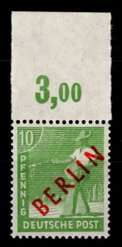 Berlin 24 P OR ndgz postfrisch geprüft Schlegel BPP, vorgefaltet #OK316