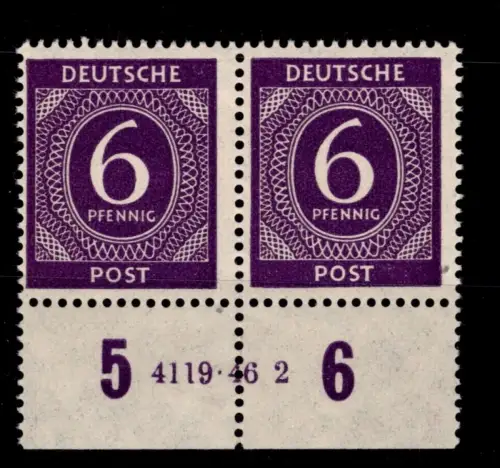 Gemeinschaftsausgaben 916 HAN postfrisch H 4119.46 2, gefaltet #OK332