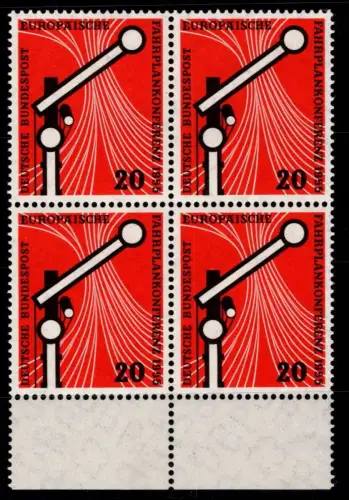 BRD Bund 219 postfrisch als 4er Block #OJ960