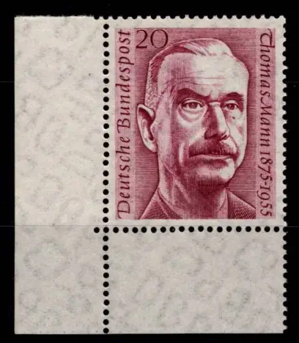 BRD Bund 237 postfrisch vom Eckrand #OJ924