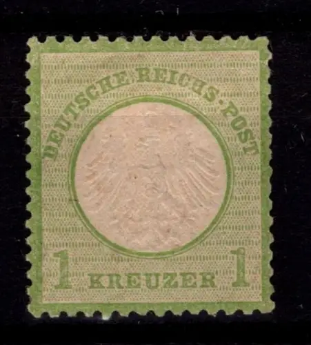 Deutsches Reich 7 mit Falz signiert #OJ879
