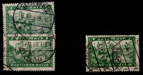 Deutsches Reich 364 X, 364 Y gestempelt #OR012
