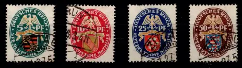 Deutsches Reich 398-401 gestempelt #OP786