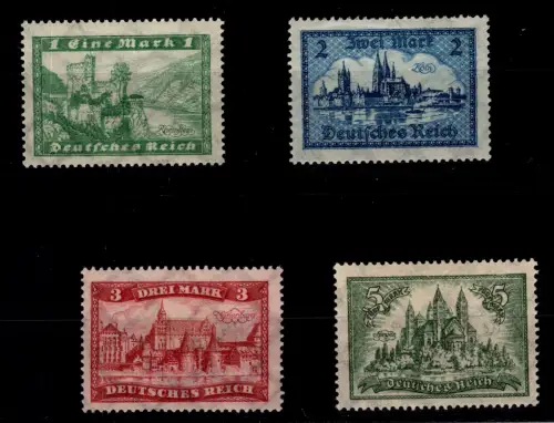 Deutsches Reich 364 -367 * mit Falz #op496