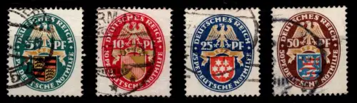 Deutsches Reich 398-401 gestempelt #OP527