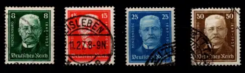 Deutsches Reich 403-406 gestempelt #OP790