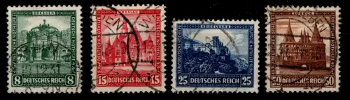 Deutsches Reich 459-462 gestempelt #OP543