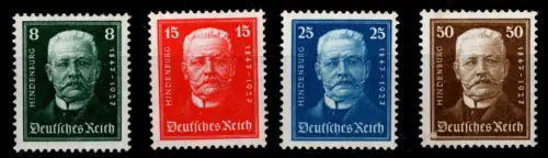 Deutsches Reich 403-406 * mit Falz #OP529