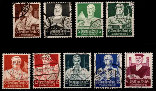 Deutsches Reich 556-564 gestempelt #OP558