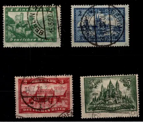 Deutsches Reich 364-367 gestempelt #op499