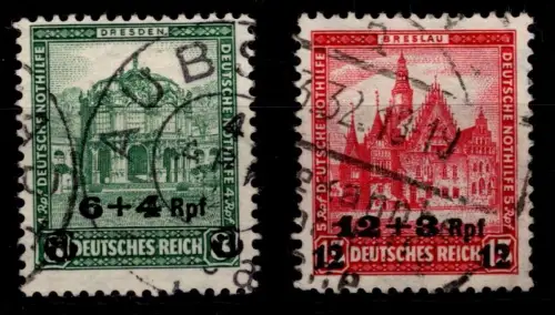 Deutsches Reich 463-464 gestempelt #OP541