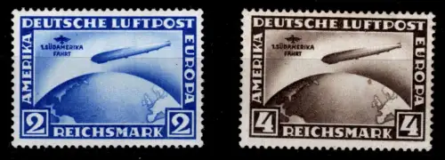 Deutsches Reich 423, 424 mit Falz geprüft Schlegel BPP #OP545