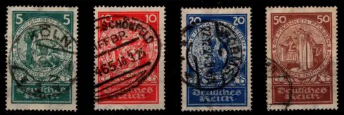 Deutsches Reich 351-354 gestempelt #OP522