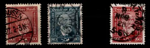 Deutsches Reich 362-363, 362 y gestempelt #OP520