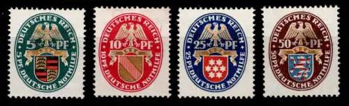Deutsches Reich 398-401 * mit Falz #OP528