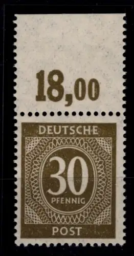 Alliierte Besetzung 928 c P OR dgz postfrisch 4er Block, Farbgeprüft Arge #OR348