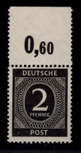 Alliierte Besetzung 912 a P OR dgz postfrisch Befund Arge #OR310