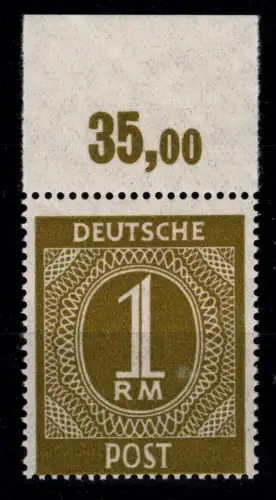 Alliierte Besetzung 937 d P OR ndgz postfrisch Befund Arge #OR366