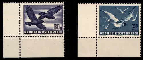 Österreich 955-956 postfrisch Eckrand ul #OM564