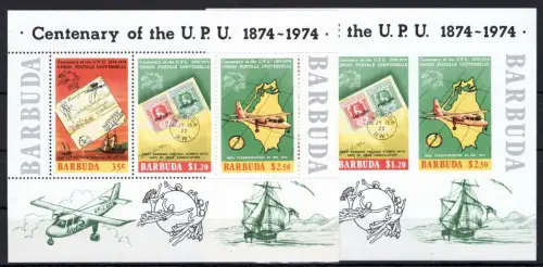 Barbuda Block 10 A und B postfrisch Post #OE294