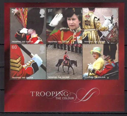 Großbritannien Block 254 postfrisch Britische Monarchie #OE252