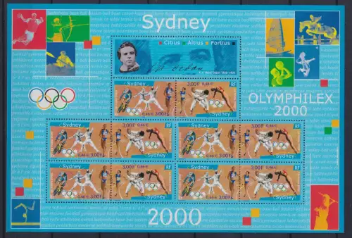 Frankreich 2481-2482 postfrisch als Kleinbogen #ON417