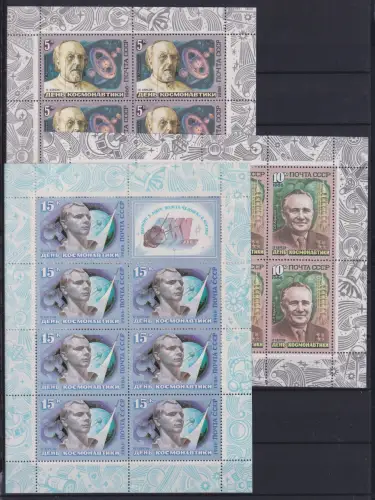 Sowjetunion 5591-5593 postfrisch als Kleinbogen #ON450