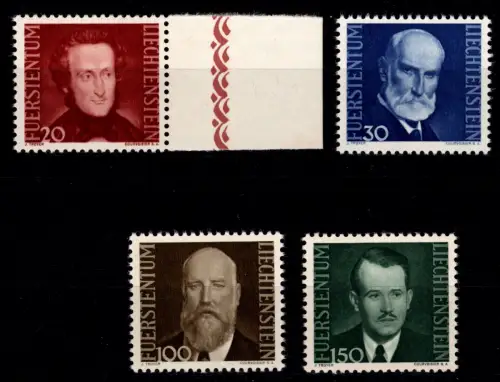 Liechtenstein 214-217 postfrisch #OM010