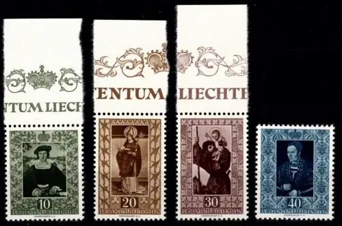 Liechtenstein 311-314 postfrisch #OM015
