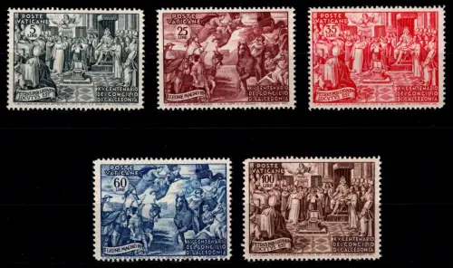 Vatikan 180-184 postfrisch #OM034