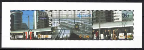 Belgien TRV Block 8 postfrisch Eisenbahn, nach OBP #OM058