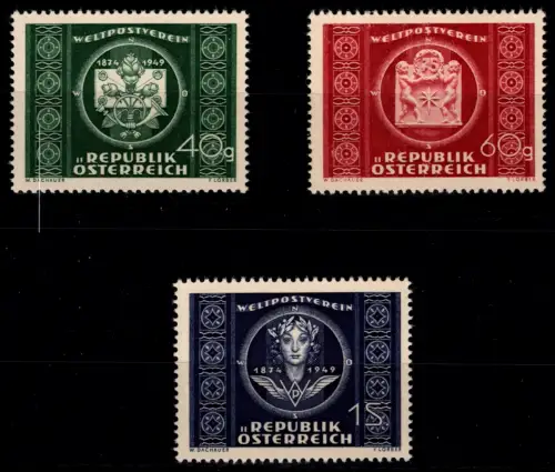Österreich 943-945 postfrisch #OM133