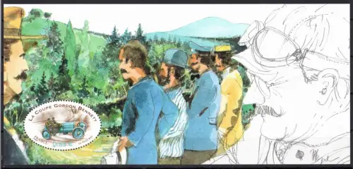 Frankreich Block 47 postfrisch Gordon Bennett #OM087