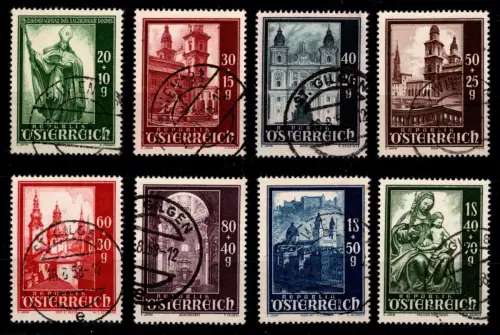 Österreich 885-892 gestempelt #OM120