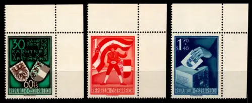 Österreich 952-954 postfrisch #OM145