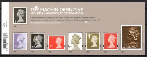 Großbritannien Block 109 postfrisch Queen Elizabeth II #OE215