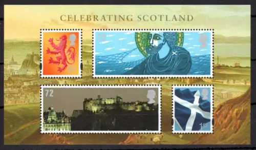 Schottland Block 2 postfrisch Nationalfeiertag #OE207