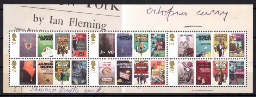 Großbritannien Block 42 postfrisch Literatur #OE241