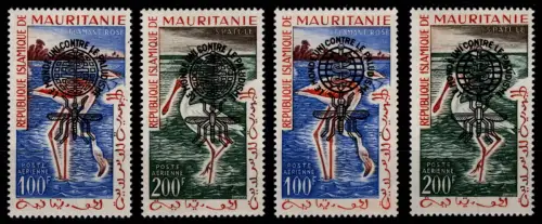 Mauretanien VII-VIII Typ I+II (178-179 Aufdruck) postfrisch #OM503