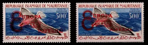 Mauretanien VI Typ I+II (180 Aufdruck) postfrisch #OM502