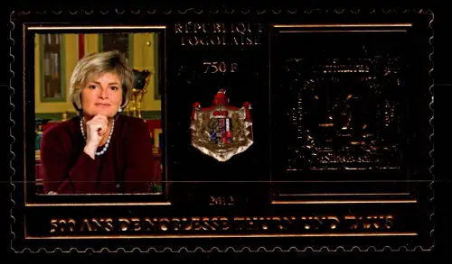 Togo 4670 postfrisch Thurn u. Taxis, Goldmarke #OM530