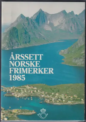 Norwegen Jahresmappe 1985 postfrisch ohne Block 5 #OM536