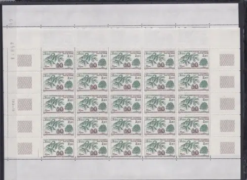 Andorra franz. 352-353 postfrisch als Kleinbögen, Pflanzen #OM515