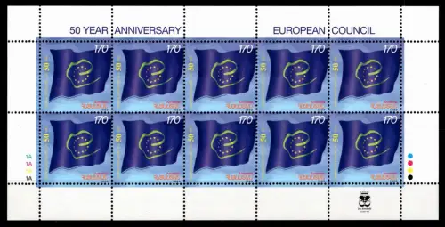 Armenien 355 postfrisch als Kleinbogen, Europa #OM526