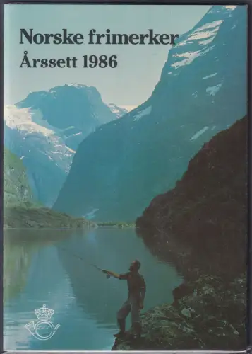 Norwegen Jahresmappe 1986 postfrisch #OM537